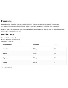 Electrolytes Caps | Electrolyte Formula 2