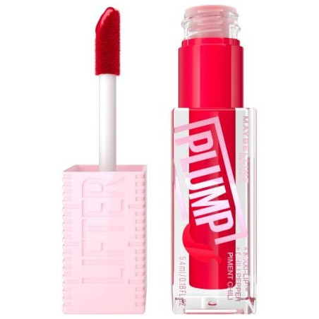 Maybelline New York Lifter Plump гланц за устни 004 red flag