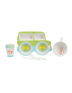 Детски сервиз за хранене Raya Toys Cars, 5 части