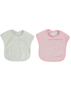 Лигавник Bebetto Хавлия 2 бр. 6-12 м. Розов C706