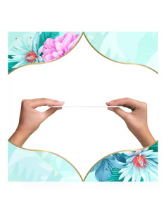 DISCREET Део Водна Лилия Мултиформ, ежедневни дамски превръзки, 100 бр. 2