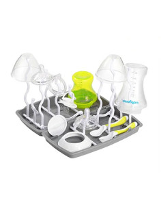 Сушилня за шишета и биберони BabyOno, сива