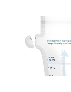 Tорбички за съхранение на кърма Babyono, 30 броя х 180 мл 1084