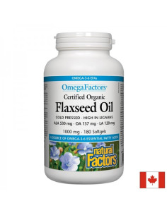 Flaxseed Oil/ Ленено масло 1000 mg х 180 софтгел капсули