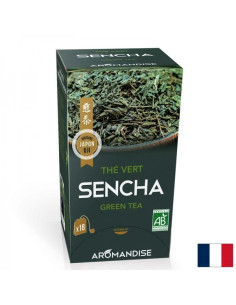 Зелен чай Сенча 18 филтърни пакетчета