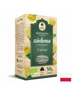 Зелен чай с бодлива круша Био 25 филтърни пакетчета