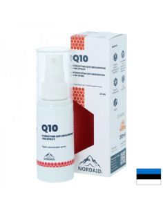 Коензим Q10 и витамин В6 Сърдечно и неврологично здраве Спрей за уста, 30 ml, 200 впръсквания