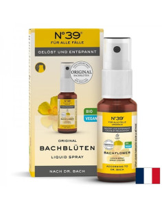 Нервно напрежение и страх – при спешни случаи Цветни есенции на д-р Бах №39 Спрей, 20 ml
