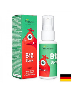 B12 Spray Junior - Витамин В12 за деца, Спрей за уста, 25 ml, 120 дози