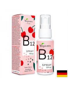 Витамин В12 (Метилкобаламин) Спрей за уста 25 ml, 100- Vegan