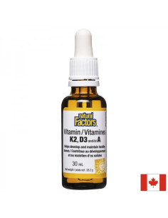 Витамин K2, D3, А - Капки, 120 дози При остеопороза 30 ml