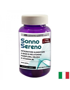 Мелатонин + пасифлора, маточина и витамин В6 При стрес, безсъние, тревожност 30 желирани таблетки