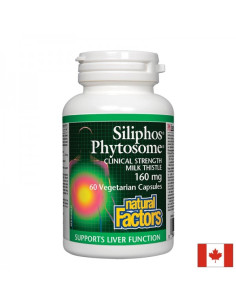 Черен дроб и жлъчка Бял трън Siliphos Phytosome 160 mg x 60 капсули