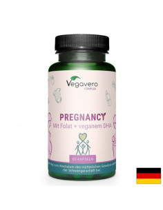 Веган Витамини и Минерали за бременни и кърмещи жени С растителна EPA/ DHA и джинджифил 60 капсули