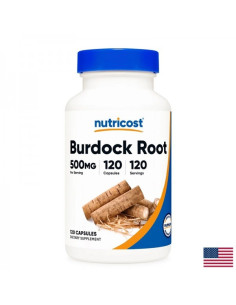 Детоксикация и черен дроб Репей (корен) 500 mg x 120 капсули