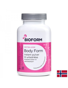 Детокс формула (с артишок, глухарче и розмарин) Body Form Urtedrikke Хранителна добавка, 120 g прах, с плодов аромат