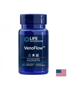 VenoFlow - за добра венозна циркулация Формула с пикногенол и натокиназа 30 капсули
