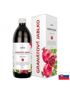 Сок от нар – антиоксидант и тоник за енергия 500 ml, 10 дози