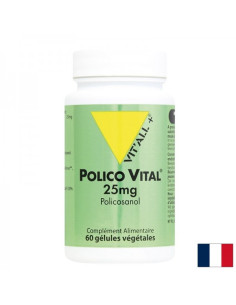 За нормални нива на холестерола Поликозанол Polico Vital 25 mg х 60 капсули
