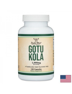 Готу кола – кръвообращение, красива кожа, мозъчно здраве 500 mg, 120 капсули за 2 месеца прием