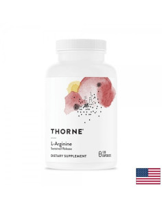 L-аргинин – мускулна, сърдечна и имунна функция 0,5 g, 120 капсули със забавено освобождаване