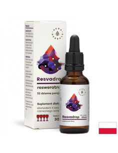 В подкрепа на кръвоносните съдове и сърцето Ресвератрол 30 ml капки