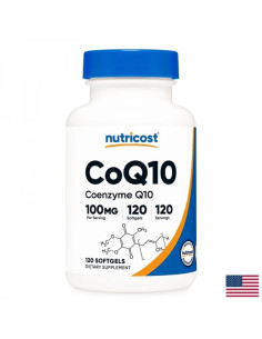 За здраво сърце и енергия Коензим Q10 120 софтгел капсули