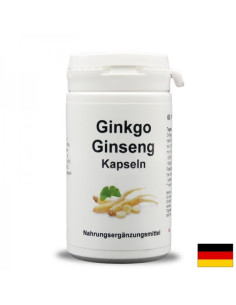 Гинко билоба, женшен и витамини – памет, фокус и енергия 60 капсули за 2 месеца прием
