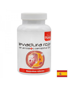Екстракт от червен ориз и коензим Q10 Levadura roja Plantis - контрол на холестерола и здраво сърце 120 капсули