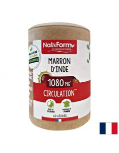 Кръвообращение Див конски кестен 60 капсули