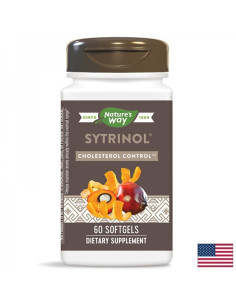 Ситринол - контрол върху холестерола Цитрусови екстракти с холестеролопонижаващ ефект 150 mg, 60 софтгел капсули