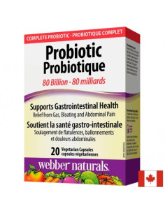 Пробиотик 80 млрд. активни пробиотици 20 капсули