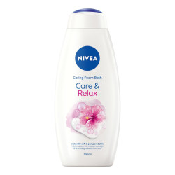 NIVEA Душ-гел и пяна за вана 2в1 Care & Relax