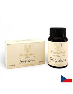 Пантовитал Плюс - Pantovital Plus Прах от рога на алтайски марал + Златен корен 60 капсули