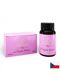 Пантовитал Плюс - Pantovital Plus Прах от рога на алтайски марал + корен от наклонен божур 60 капсули