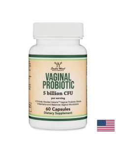 Пробиотик за жени – за здрава вагинална флора 5 млрд. активни пробиотици, 60 капсули за 2 месеца прием