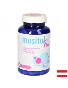 Хормонален баланс Инозитол за Жени + Фолиева киселина и Витамин В6 120 капсули