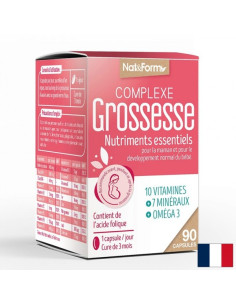 Комплекс за бременни С витамини и минерали + Омега-3 90 капсули