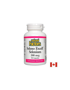 Seleno Excell Selenium/ Селен 200 µg, 90 капсули