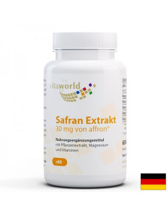 Нервна система Екстракт от шафран 30 mg, 60 капсули