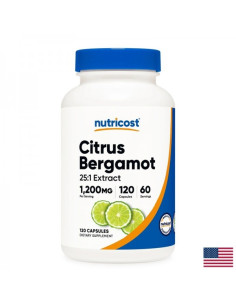 Сърдечно-съдово здраве Бергамот (екстракт от плод) 600 mg x 120 капсули