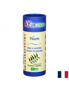 Грижа за кожата и контрол на кръвната захар Нийм (лист) 60 капсули