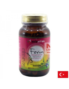Билкова формула за детокс и отслабване Adavital Form 60 капсули