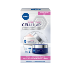 NIVEA Cellular Expert Filler Дневен крем + Нощен крем против бръчки (на специална цена)