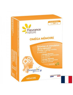 Омега+ Формула за памет 60 капсули, дуо опаковка