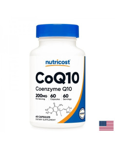 Мощен антиоксидант за здраво сърце Коензим Q10 200 mg х 60 капсули
