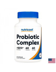 Стомашно-чревно здраве и силен имунитет Пробиотик комплекс 50 млрд.активни пробиотици х 60 капсули