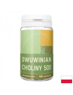 Грижа за мозъка и сърцето Холин (битартрат) 500 mg х 100 капсули