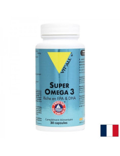 Когнитивна и сърдечна функция Супер Омега-3 1000 mg (EPA 400 mg / DHA 300 mg) х 30 капсули