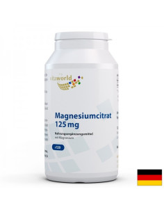 Мускулна, сърдечна и нервна система Магнезий (цитрат) 125 mg (цитрат) x 120 капсули